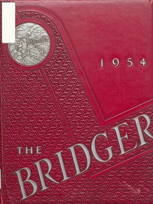 cover image of Ambridge Area High School - Bridger - 1954